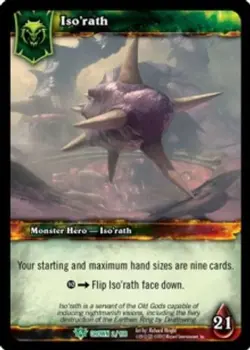 Iso Rath - FOIL - Crown of the Heavens - World of Warcraft TCG - Image 1