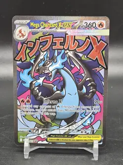 Pokemon Phantasmal Flames UPC MEGA CHARIZARD X EX #23 PROMO - Image 1
