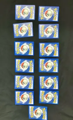 Vintage Pokemon Card Lot 13x - Lt. Surge Gym Heroes/Challenge - Pikachu + Eevee - Image 2