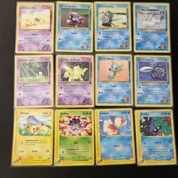 Lot Of 12 Pokemon Cards - Expedition - Gym Challenge - Gym Heros - Image 1