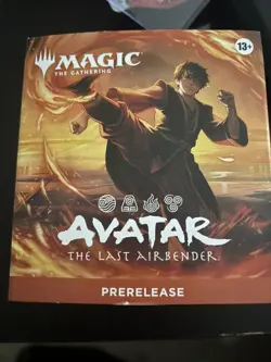 MTG Avatar: The Last Airbender - Prerelease Kit (Zuko-Red) New Sealed - Image 1