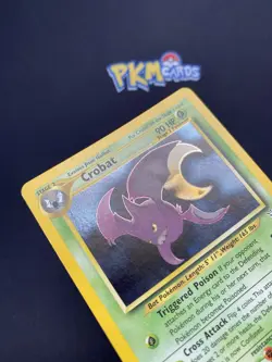 Pokemon TCG Crobat Neo Revelation 4/64 Holo Rare LP. - Image 2