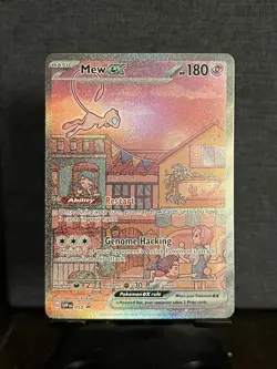 Mew ex 053 Sv: Scarlet & Violet Promo Cards Holo Special Illustration Rare - Image 1