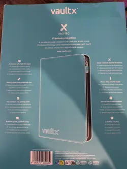 Vault X Ocean Blue (Teal) 9-Pocket Exo-Tec Zip Binder - 360 Cards - New In Box! - Image 2