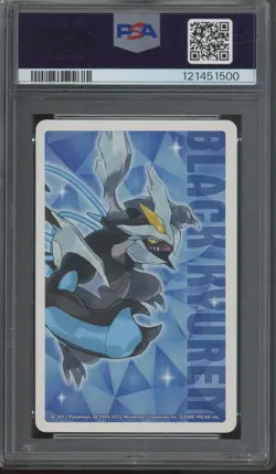 2012 Pokemon Black 2 Playing Cards Queen Of Hearts Virizion Gem Mint PSA 10 - Image 2