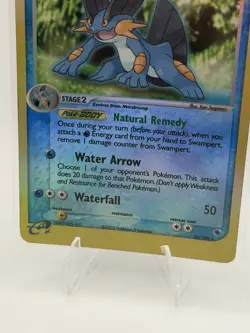 Pokemon Swampert 100 HP Rare Reverse Holo Card EX Ruby & Sapphire 23/109 English - Image 2