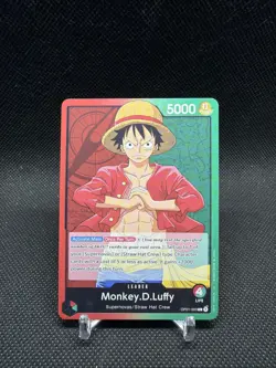 One Piece Card Game Romance Dawn OP01-003 Monkey D Luffy Leader - Image 1