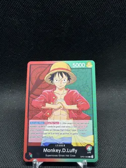 One Piece Card Game Romance Dawn OP01-003 Monkey D Luffy Leader - Image 3