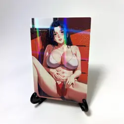 Naruto Mikoto Uchiha Sexy Anime Waifu Girl Doujin Lewd Goddess Story Art Card - Image 2