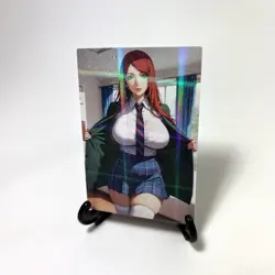 Naruto Kushina Uzumaki Sexy Anime Waifu Girl Doujin Lewd Goddess Story Art Card - Image 2