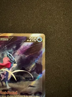 Suicune v Crown Zenith Galarian Gallery Holo Ultra Rare Card GG38 GG70 - Image 3