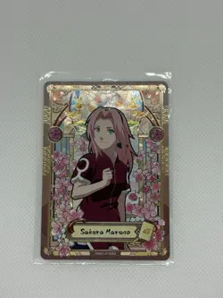 Kayou Naruto Trading Card SAKURA MARUNO NRSA01-SP-002L5 Near Mint - Image 1