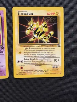 Pokemon TCG WoTC Promo Cards Set Entei 34/53 Mew 08/53 Electabuzz 02/53 Set LP - Image 4