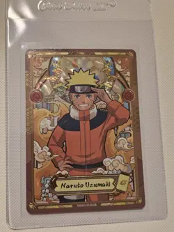 Naruto Uzumaki NRV01-SP-001L5 English Naruto Kayou Card Heavens Scroll NM - Image 1