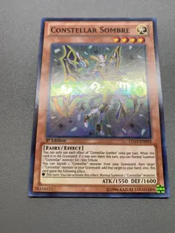 Yu-Gi-Oh! Constellar Sombre Super Rare 1st Edition LTGY-EN093 LP - Image 1
