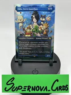 Lulu, Stern Guardian Borderless Chocobo Track Foil Commander: Final Fantasy Foil - Image 1