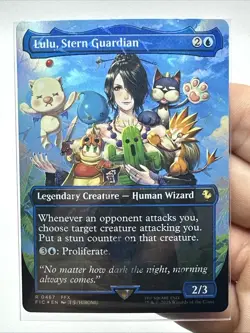 Lulu, Stern Guardian Borderless Chocobo Track Foil Commander: Final Fantasy Foil - Image 2