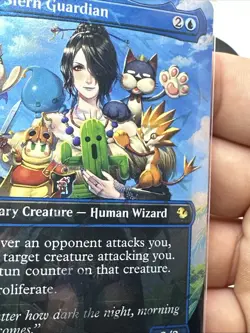 Lulu, Stern Guardian Borderless Chocobo Track Foil Commander: Final Fantasy Foil - Image 3