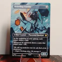 MTG Scrawling Crawler 0354 (Borderless) Foundations Regular Finish - Image 1