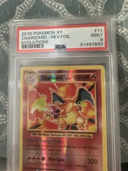 Pokemon Xy Evolutions Charizard Reverse Holo PSA 9 - Image 5