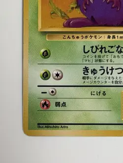 Venonat No.048 Jungle Set vintage old back Japanese Pokemon carf From Japan - Image 4