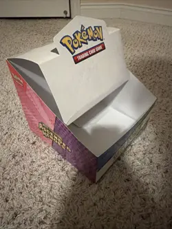 Pokemon TCG Ascended Heroes Tech Sticker Collection Display Box EMPTY NO PACKS - Image 1