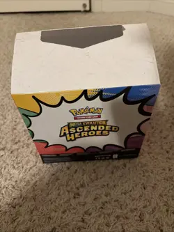 Pokemon TCG Ascended Heroes Tech Sticker Collection Display Box EMPTY NO PACKS - Image 5