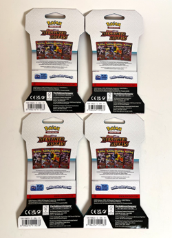 Pokemon TCG Scarlet & Violet Destined Rivals - 4 Sleeved Booster Packs - Sealed - Image 2