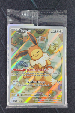Pokemon Prismatic Evolutions ETB Eevee SVP BLACK STAR PROMO English Holo - Image 1