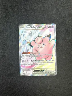 2025 Pokemon SV Journey Together Lillie's Clefairy ex #173/159 Ultra Rare - Image 1