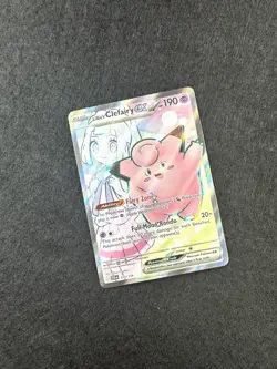 2025 Pokemon SV Journey Together Lillie's Clefairy ex #173/159 Ultra Rare - Image 2