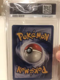 Pokemon Machamp First Edition Base Set Unlimited Holo Rare #8 PSA 5 - Image 2