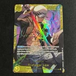 Trafalgar Law OP10-119 SEC - One Piece TCG - English Near-Mint Foil Secret Rare - Image 1