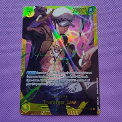 Trafalgar Law OP10-119 SEC - One Piece TCG - English Near-Mint Foil Secret Rare - Image 1