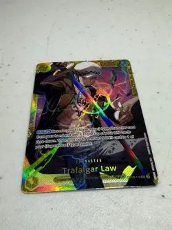 Trafalgar Law OP10-119 SEC - One Piece TCG - English Near-Mint Foil Secret Rare - Image 2