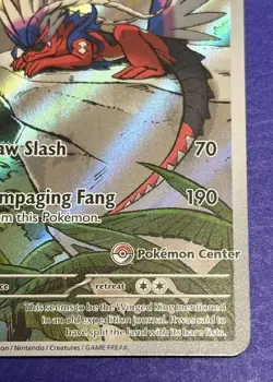 Pokemon TCG Koraidon SVP014 Pokemon Center Stamped Black Star Promo - NM - Image 5