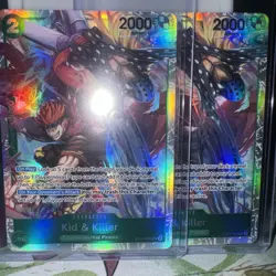 X2 One Piece Kid & Killer ST24-002 SR (ST-24 Bonney Starter Deck)x2 - Image 1