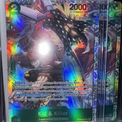 X2 One Piece Kid & Killer ST24-002 SR (ST-24 Bonney Starter Deck)x2 - Image 3