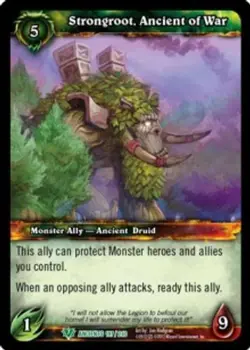 Strongroot, Ancient of War - War of the Ancients - World of Warcraft TCG - Image 1