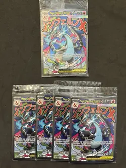 Mega Charizard X ex Oricorio ex SEALED Promo 023 024 Phantasmal Flames UPC - Image 1