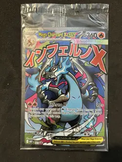 Mega Charizard X ex Oricorio ex SEALED Promo 023 024 Phantasmal Flames UPC - Image 2
