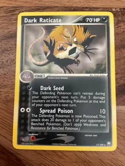 *PICK YOUR CARD* From the EX Team Rocket Returns Expansion - Pokemon Card - Image 3