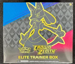 POKEMON CROWN ZENITH ELITE TRAINER BOX SEALED ETB Sealed NICE! - Image 1