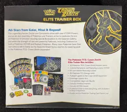 POKEMON CROWN ZENITH ELITE TRAINER BOX SEALED ETB Sealed NICE! - Image 4