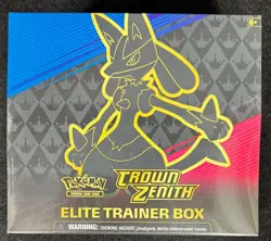 POKEMON CROWN ZENITH ELITE TRAINER BOX SEALED ETB Sealed NICE! - Image 1