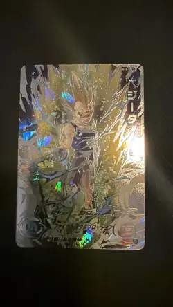 Bandai Super Dragon Ball Heroes Vegeta Card UM10-SEC3 Japanese Edition - Image 1