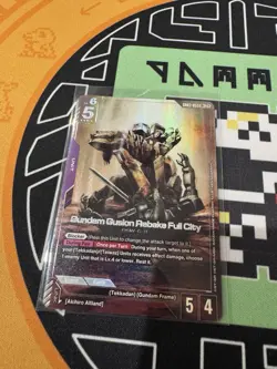 Gundam TCG GD03-053 Gundam Gusion Rebake Full City Alt Art R+ Card Game CCG Eng - Image 1