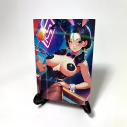 Dragon Ball Z Videl Sexy Hot Anime Waifu Girl Doujin Lewd Goddess Story Art Card - Image 2