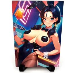 Dragon Ball Z Videl Sexy Hot Anime Waifu Girl Doujin Lewd Goddess Story Art Card - Image 3