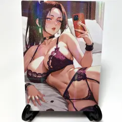 Fatal Fury Mai Shiranui Sexy Anime Waifu Girl Doujin Lewd Goddess Story Art Card - Image 1